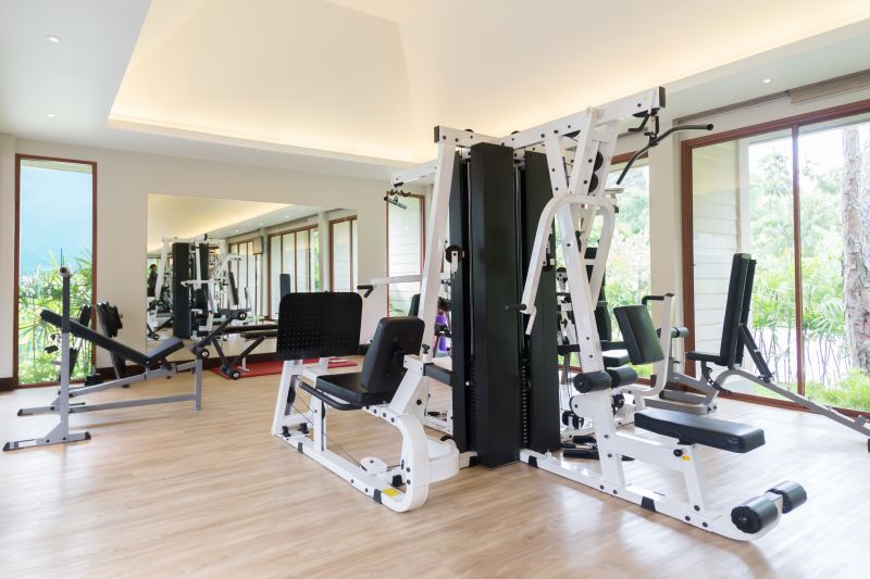 Products For Home Gym Installations in use